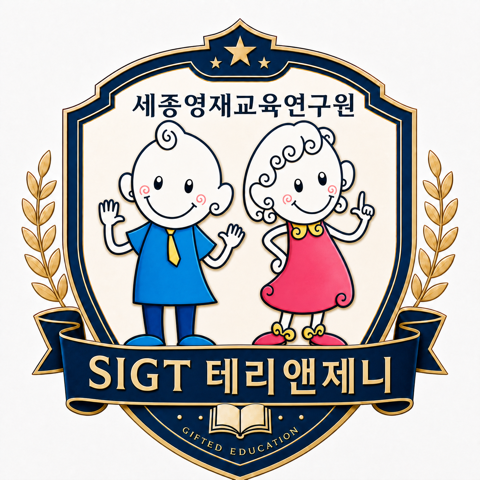 SIGT 테리앤제니 · 세종영재교육연구원 엠블럼